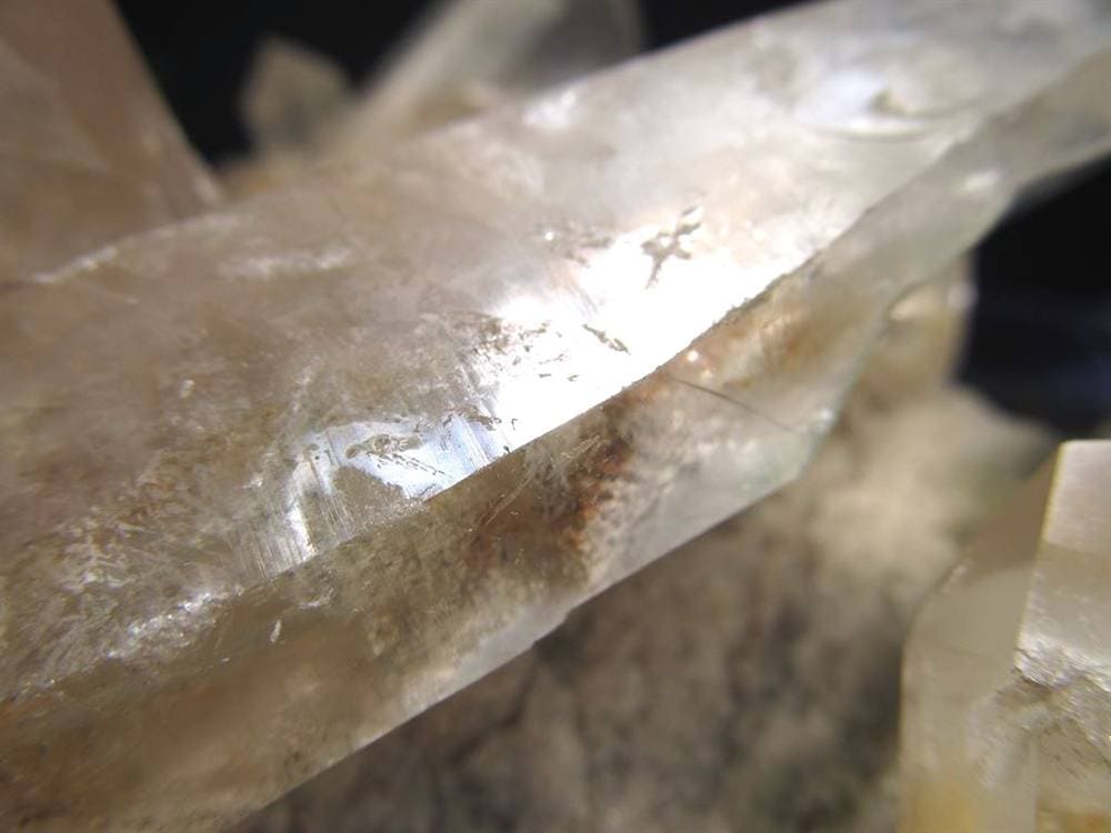 マニカランクォーツ 原石 水晶 マニカラン産 クラスター