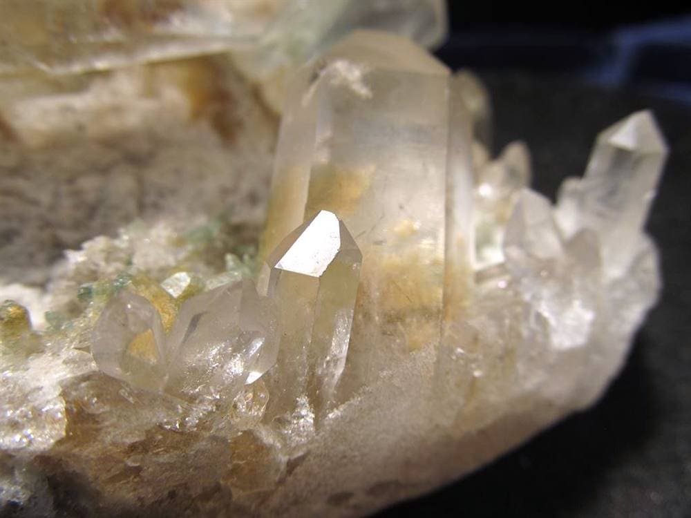 マニカランクォーツ 原石 水晶 マニカラン産 クラスター