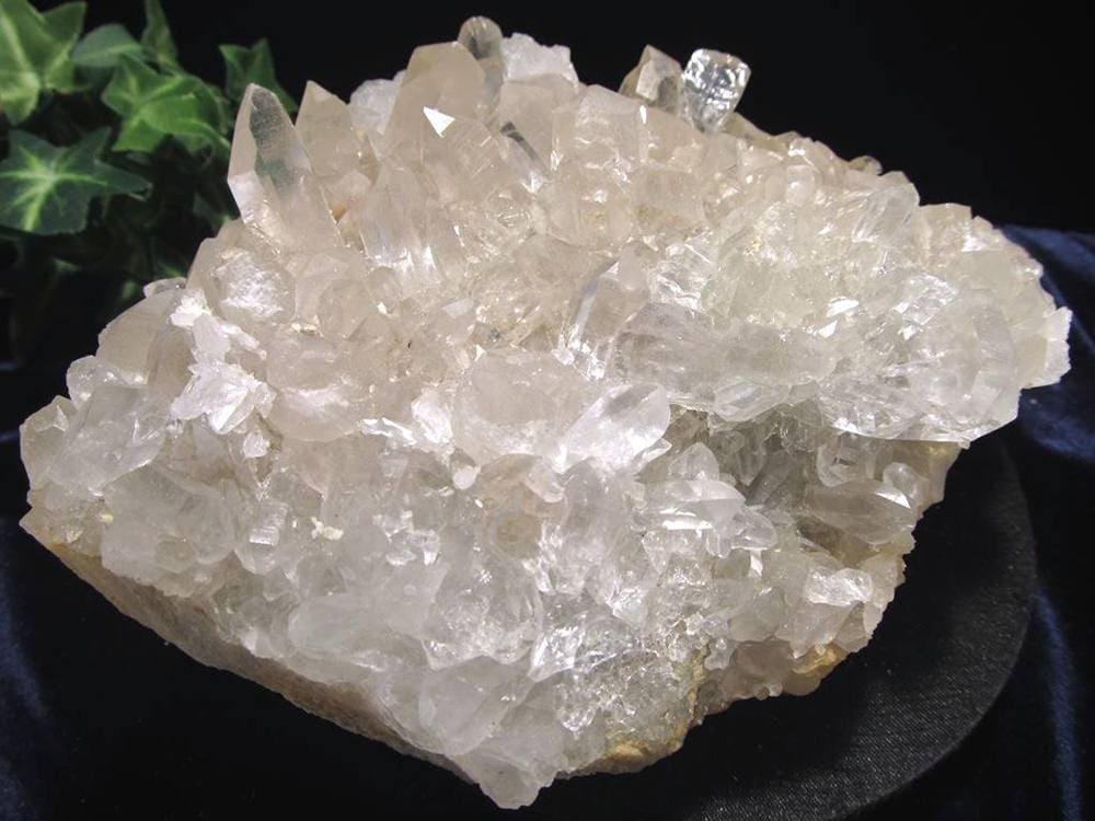 マニカランクォーツ 原石 水晶 マニカラン産 クラスター