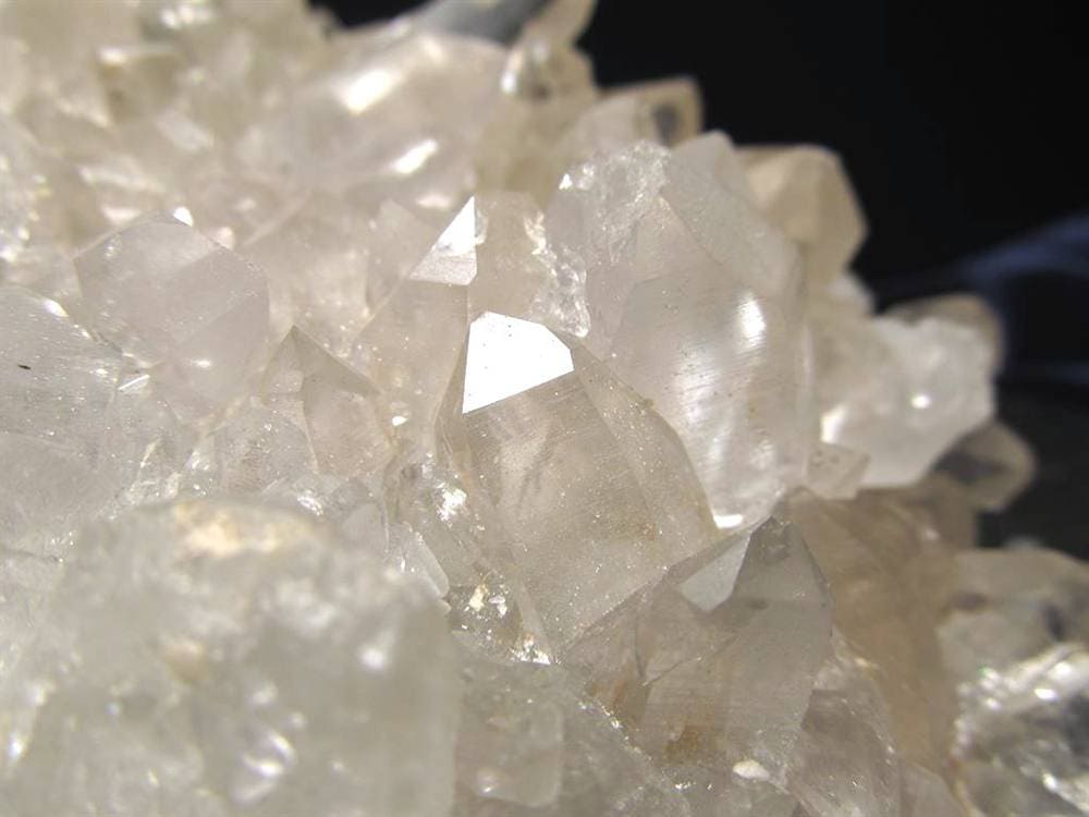 マニカランクォーツ 原石 水晶 マニカラン産 クラスター