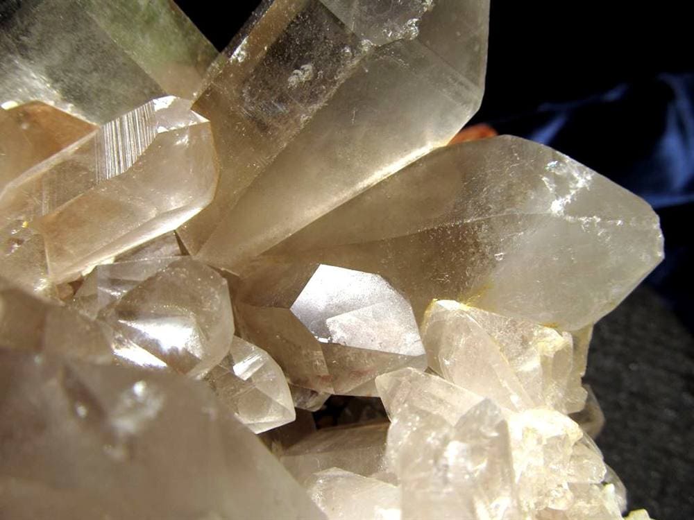 マニカランクォーツ 原石 水晶 マニカラン産 クラスター