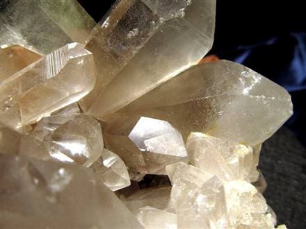 マニカランクォーツ 原石 水晶 マニカラン産 クラスター