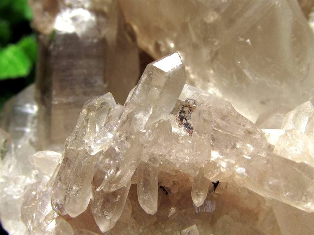 マニカランクォーツ 原石 水晶 マニカラン産 クラスター