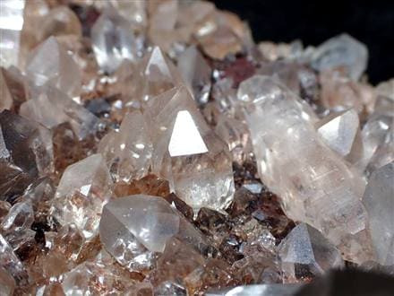 マニカランクォーツ 原石 水晶 マニカラン産 クラスター