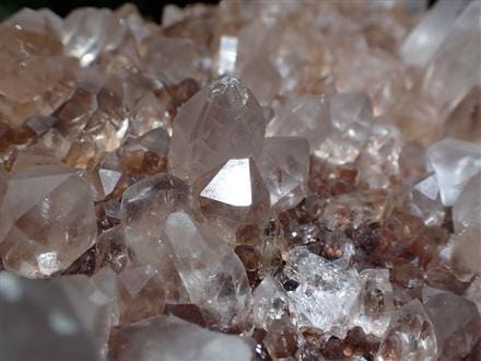 マニカランクォーツ 原石 水晶 マニカラン産 クラスター