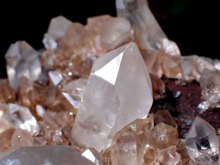 マニカランクォーツ 原石 水晶 マニカラン産 クラスター