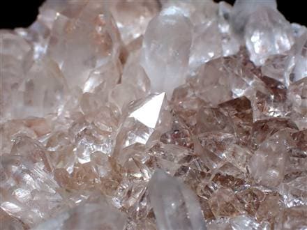 マニカランクォーツ 原石 水晶 マニカラン産 クラスター