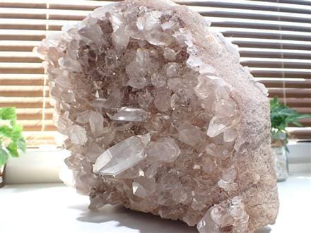 マニカランクォーツ 原石 水晶 マニカラン産 クラスター