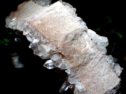 マニカランクォーツ 原石 水晶 マニカラン産 クラスター