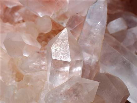 マニカランクォーツ 原石 水晶 マニカラン産 クラスター