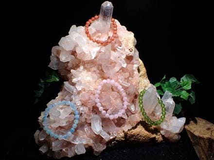 マニカランクォーツ 原石 水晶 マニカラン産 クラスター