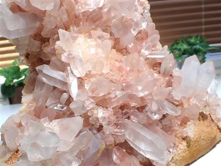 マニカランクォーツ 原石 水晶 マニカラン産 クラスター