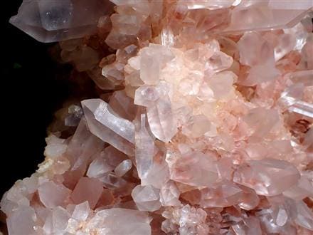 マニカランクォーツ 原石 水晶 マニカラン産 クラスター