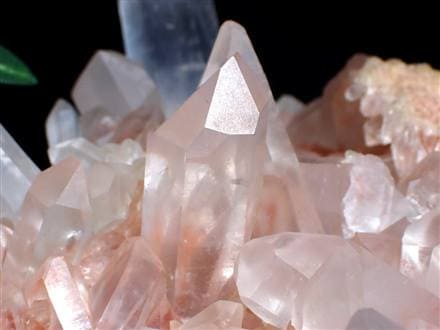 マニカランクォーツ 原石 水晶 マニカラン産 クラスター