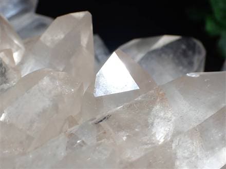 マニカランクォーツ 原石 水晶 マニカラン産 クラスター