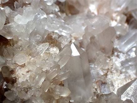 マニカランクォーツ 原石 水晶 マニカラン産 クラスター