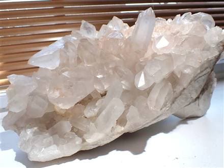 マニカランクォーツ 原石 水晶 マニカラン産 クラスター