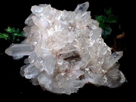 マニカランクォーツ 原石 水晶 マニカラン産 クラスター