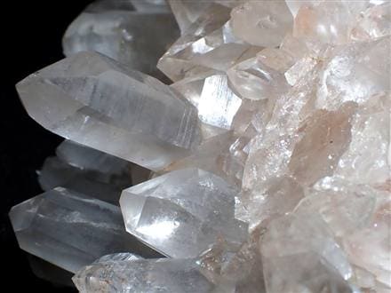 マニカランクォーツ 原石 水晶 マニカラン産 クラスター