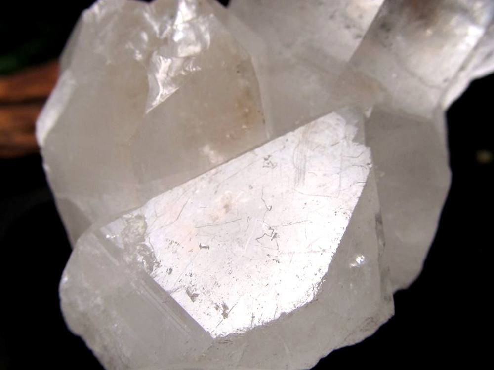 マニカランクォーツ 原石 水晶 マニカラン産 クラスター