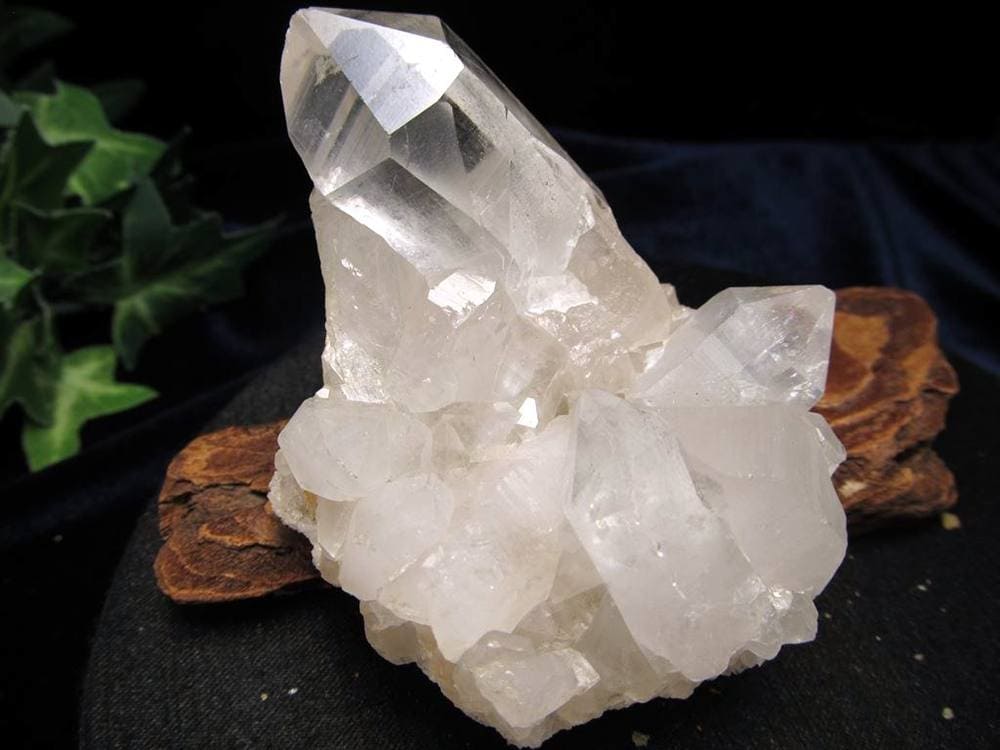 マニカランクォーツ 原石 水晶 マニカラン産 クラスター