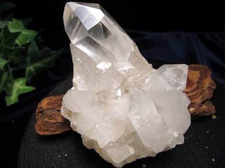 マニカランクォーツ 原石 水晶 マニカラン産 クラスター