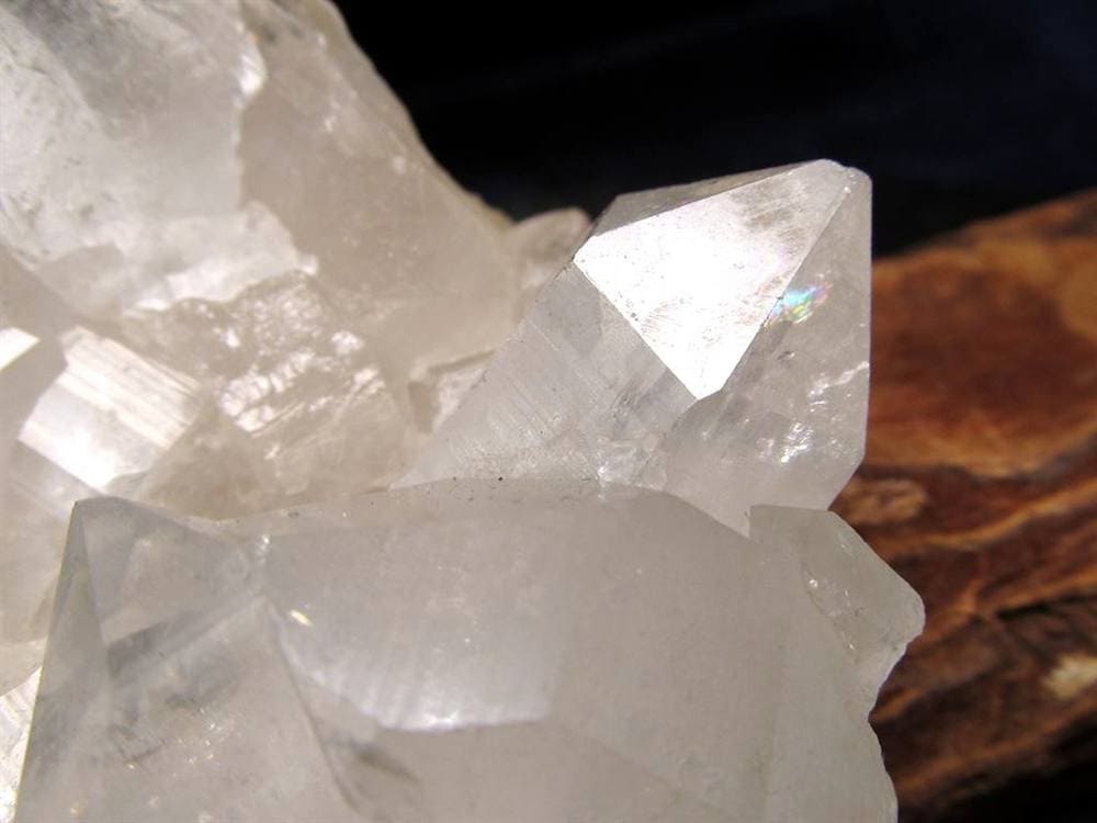 マニカランクォーツ 原石 水晶 マニカラン産 クラスター