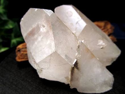 マニカランクォーツ 原石 水晶 マニカラン産 クラスター