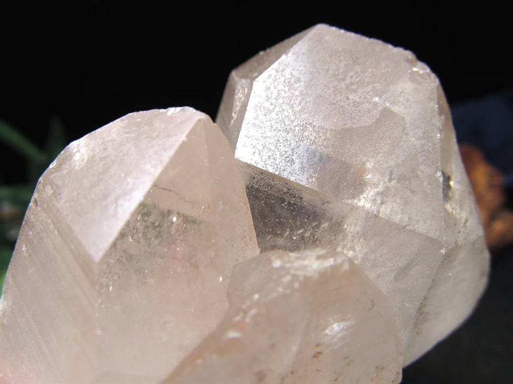 マニカランクォーツ 原石 水晶 マニカラン産 クラスター