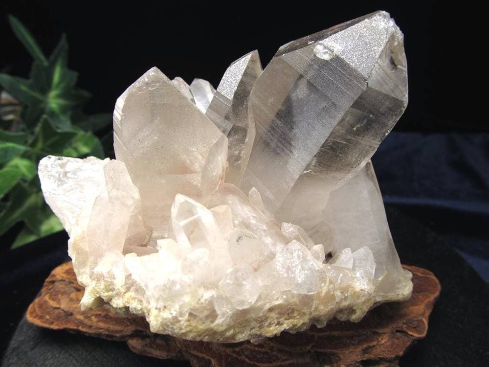 マニカランクォーツ 原石 水晶 マニカラン産 クラスター