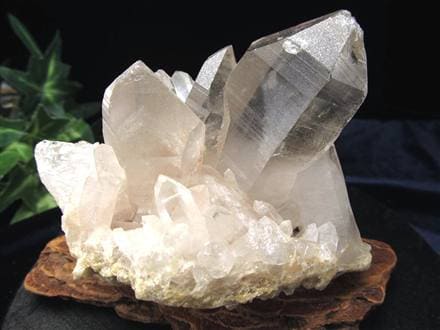 マニカランクォーツ 原石 水晶 マニカラン産 クラスター