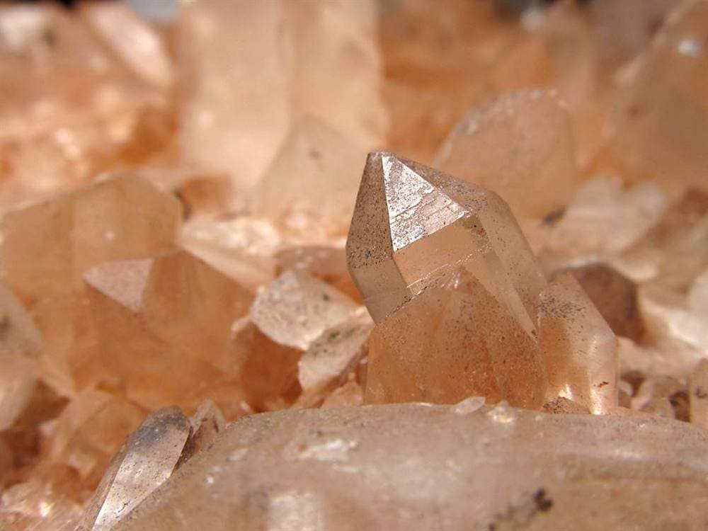 マニカランクォーツ 原石 水晶 マニカラン産 クラスター