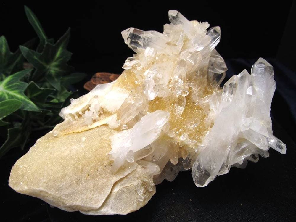 マニカランクォーツ 原石 水晶 マニカラン産 クラスター