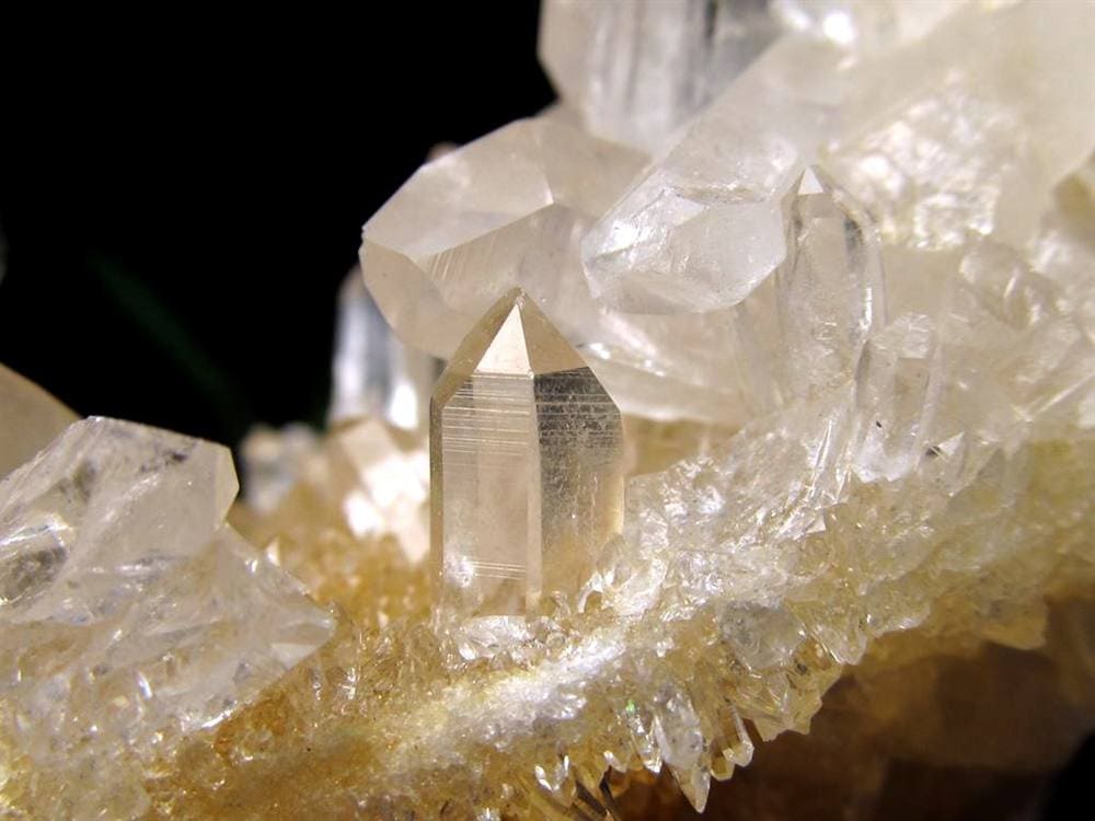 マニカランクォーツ 原石 水晶 マニカラン産 クラスター