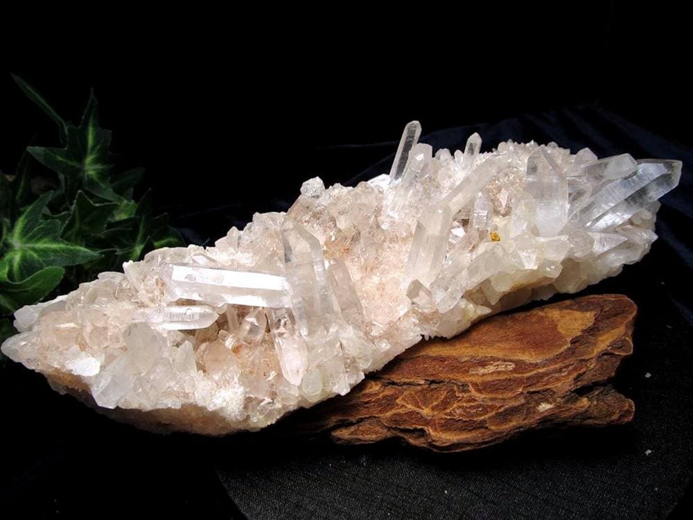 マニカランクォーツ 原石 水晶 マニカラン産 クラスター