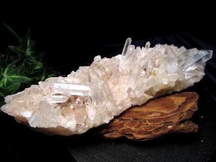 マニカランクォーツ 原石 水晶 マニカラン産 クラスター