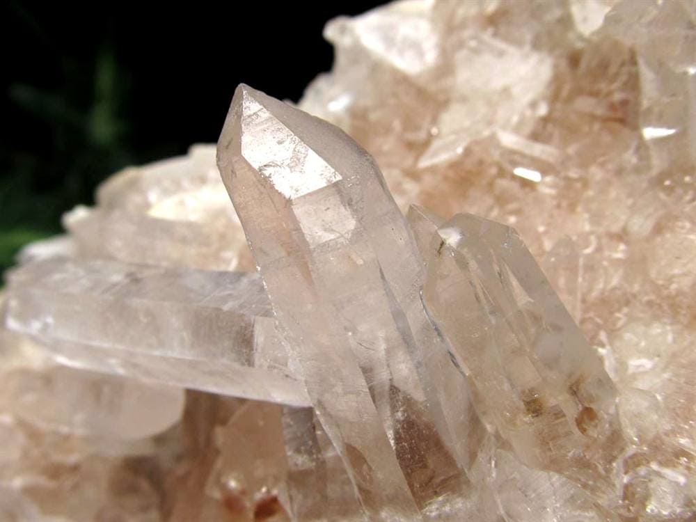 マニカランクォーツ 原石 水晶 マニカラン産 クラスター