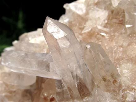 マニカランクォーツ 原石 水晶 マニカラン産 クラスター