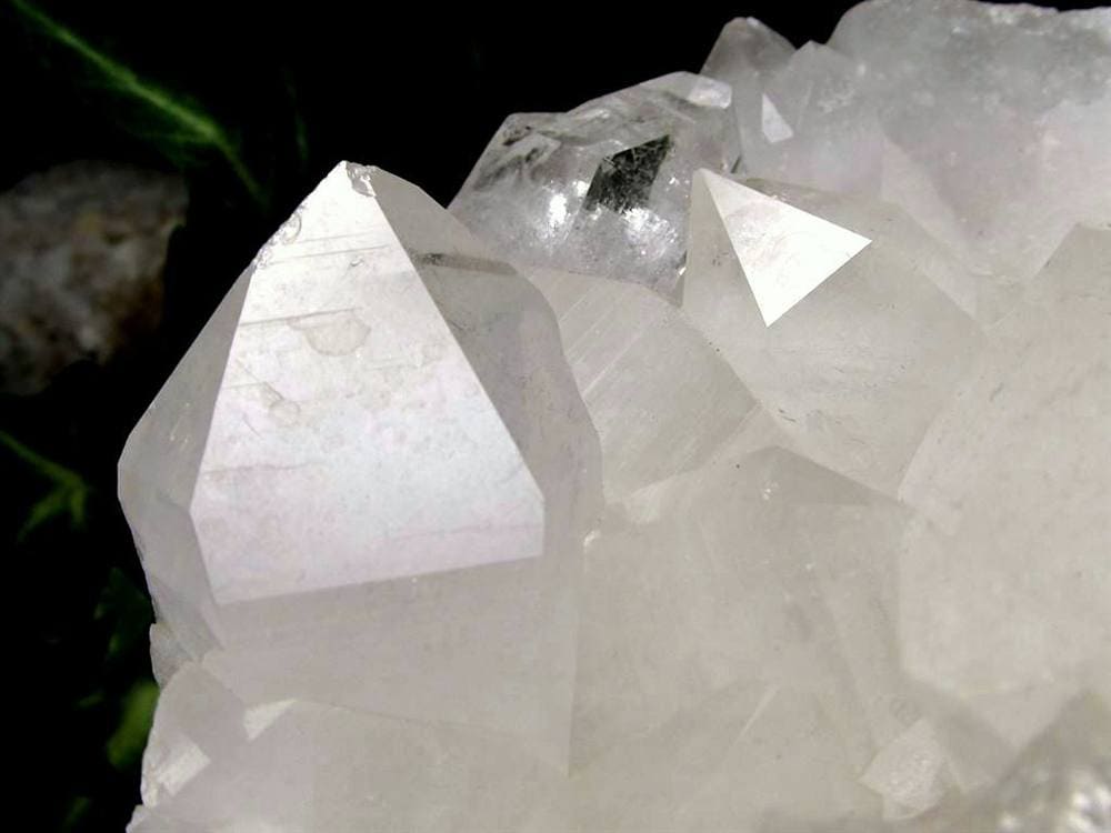 マニカランクォーツ 原石 水晶 マニカラン産 クラスター