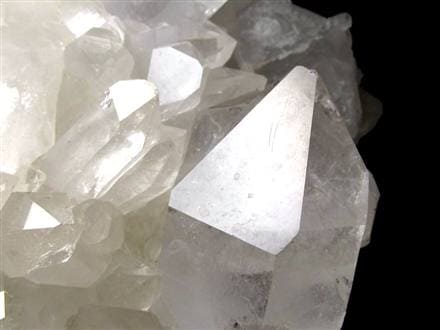 マニカランクォーツ 原石 水晶 マニカラン産 クラスター