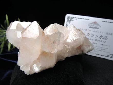マニカランクォーツ 原石 水晶 マニカラン産 クラスター