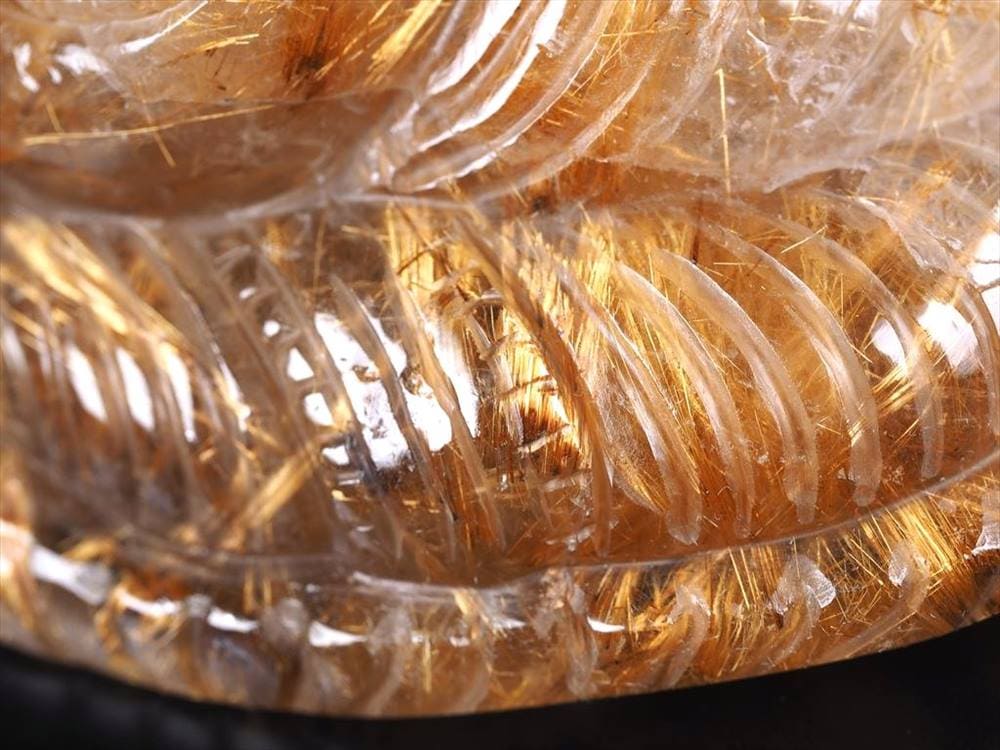 ガネーシャ ルチル 置物 彫刻 ヒンドゥー教