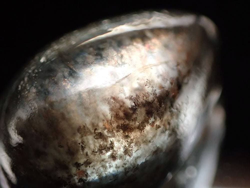 シルバーシーンベリルタンブル ルース アクアマリン カボション