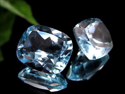 スイスブルートパーズ ルース クッションミックスカット 11月の誕生石