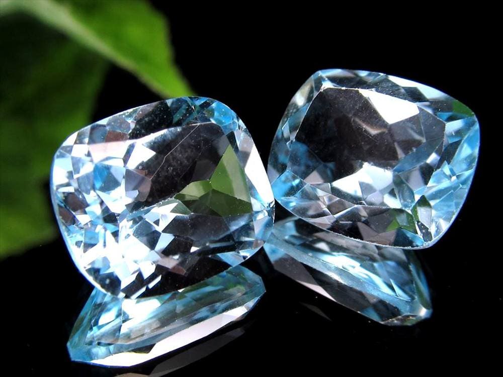 スイスブルートパーズ ルース クッションミックスカット 11月の誕生石