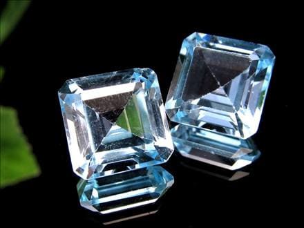 スイスブルートパーズ ルース クッションミックスカット 11月の誕生石