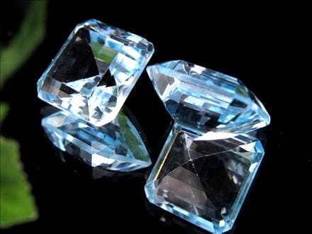 スイスブルートパーズ ルース クッションミックスカット 11月の誕生石