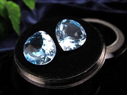 スイスブルートパーズ ルース クッションミックスカット 11月の誕生石