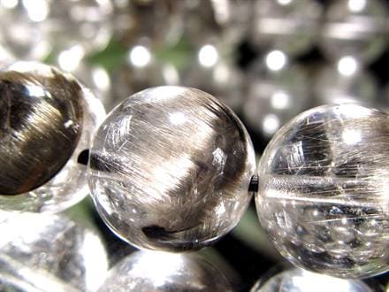 プラチナルチルクォーツ ブレスレット プラチナルチル ルチルレイテッドクォーツ ブルッカイト