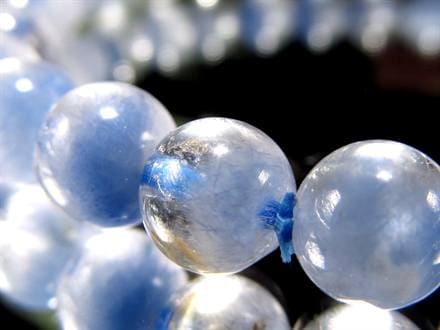 ブルーガーデンクォーツ デュモルチェライト ブレスレット ロイヤルブルーガーデンファントム 天然石